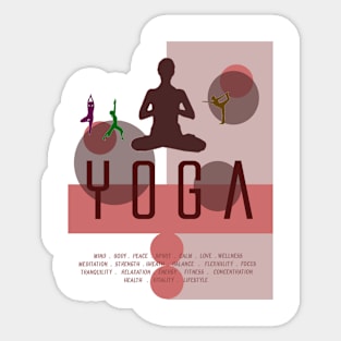 Yoga Sticker